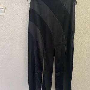 Topshop Black Textured skirt